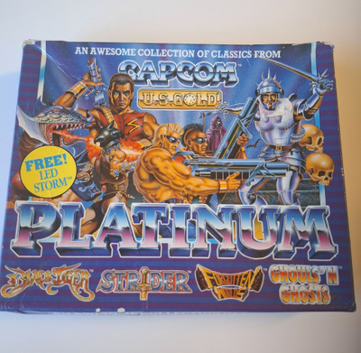 Capcom Platinum (U.S. Gold, 1990) pelikoelma - Commodore 64