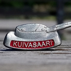 Kuivasaari merkki. Halkaisija - 19 mm. Hyväkuntoinen. - pikkukuva 2