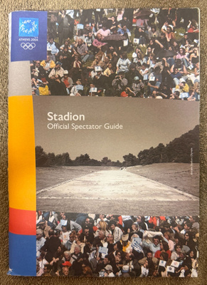 ATHENS 2004 OLYMPIC GAMES STADIUM OFFICIAL SPECTATOR GUIDE