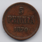 1870 5 penniä kl4 - pikkukuva 1