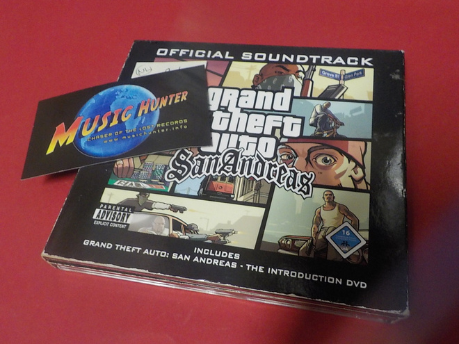 OST - GTA SAN ANDREAS 2CD+DVD
