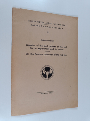 Tarvo Oksala : Genetics of the dark phases of the red fox...