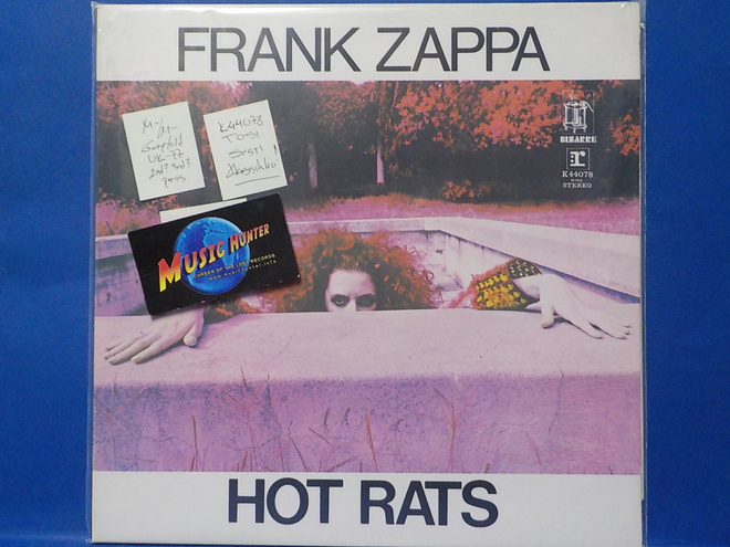 FRANK ZAPPA - HOT RATS - GATEFOLD UK 1977 M-/M- LP
