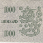 1000 Markkaa 1955 O-sarjaa, vl.I, kl.8 - pikkukuva 2