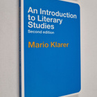 Mario Klarer : An introduction to literary studies - pikkukuva 1