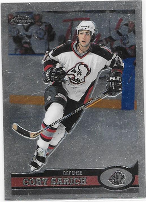 1999-00 Topps Chrome #46 Cory Sarich Buffalo Sabres