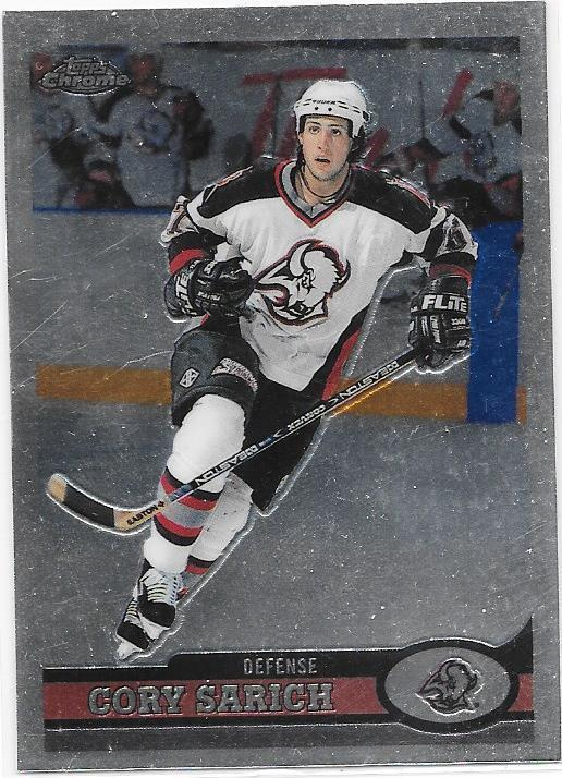1999-00 Topps Chrome #46 Cory Sarich Buffalo Sabres