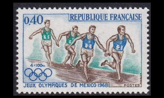 Ranska 1638 ** Meksikon olympialaiset (1968)