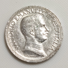Italia 2 Lire 1917, Vittorio Emanuele III, Hopeakolikko - pikkukuva 2