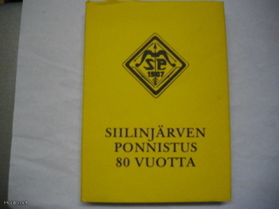 Siilinjärven Ponnistus 80 vuotta 1907-1987 (10.11)