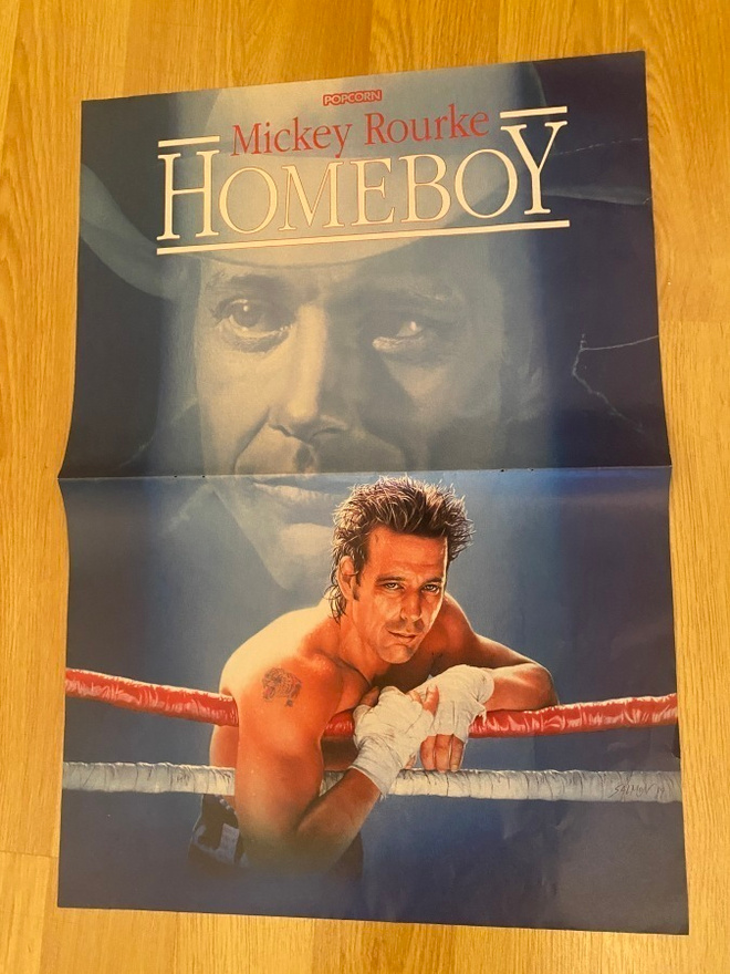 Homeboy Viimeinen erä juliste ( Mickey Rourke )
