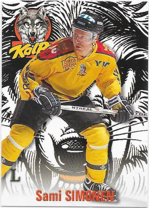 1998-99 CardSet #158 Sami Simonen Kalpa