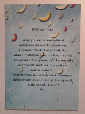 KULKEMATON ANITA POLKUTIE POSIYIIVARIT PITKÄÄ IKÄÄ