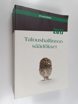 Taloushallinnon säädökset 2017