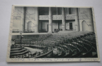 Helsinki, Yliopiston juhlasali, mv pk, p. 1915 + sensuuril.