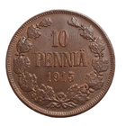 10 Penniä 1915 -- Hyväkuntoinen!!! - pikkukuva 1