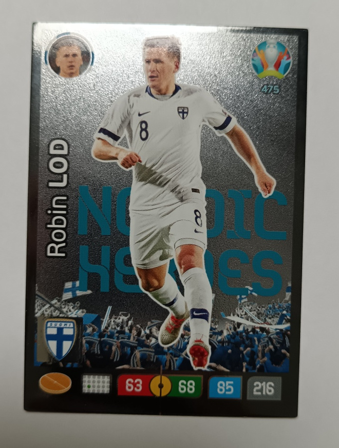 2020 Panini Euro Nordic Heroes #475 Robin Lod