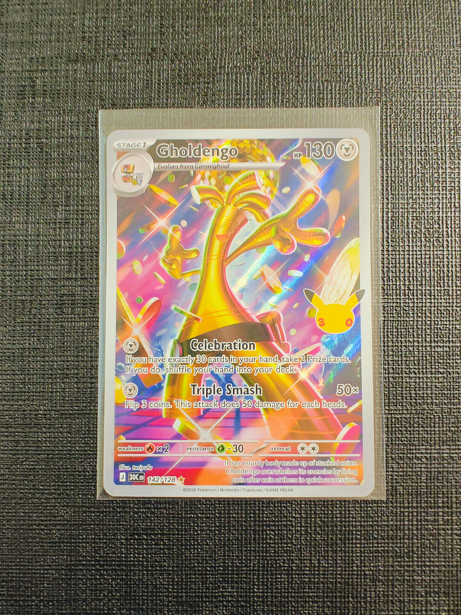 Pokemon 30th - Gholdengo Illustration Rare