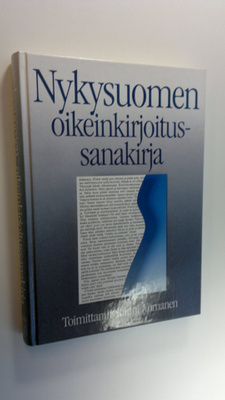 Rauni (toim.) Vornanen : Nykysuomen oikeinkirjoitussanakirja