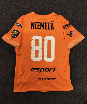 Esport Oilers Game Worn Niemelä #80