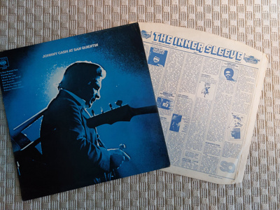 LP Johnny Cash - At san quentin