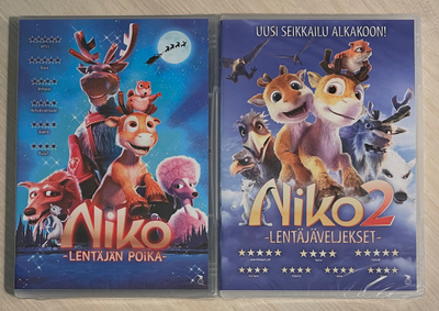 NIKO 1&2 (2DVD) animaatio (UUSI)