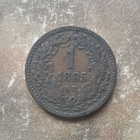 Itävalta-Unkarin 1 krajczar 1885 - pikkukuva 1