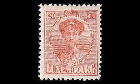 Luxemburg 127 ** Charlotte 20 C (1921)