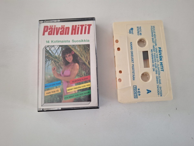 PÄIVÄN HITIT Hannu Takala, Amelita ym. C-kasetti