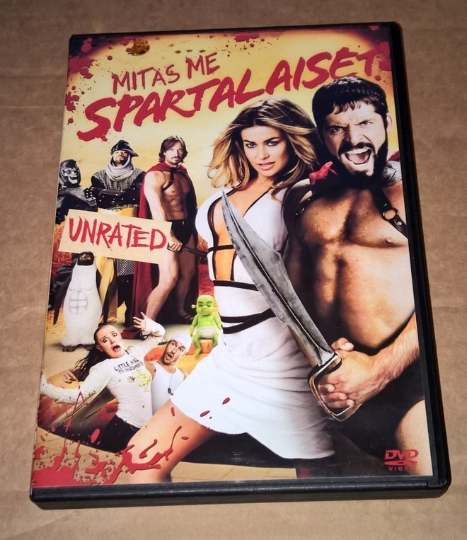 MITÄS ME SPARTALAISET UNRATED DVD