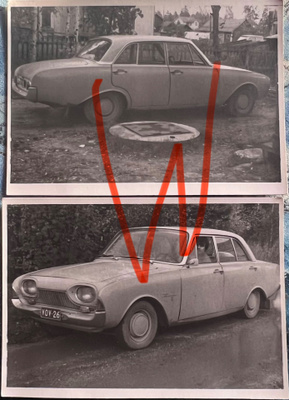 Valokuva 2 kpl Ford Taunus 17 M