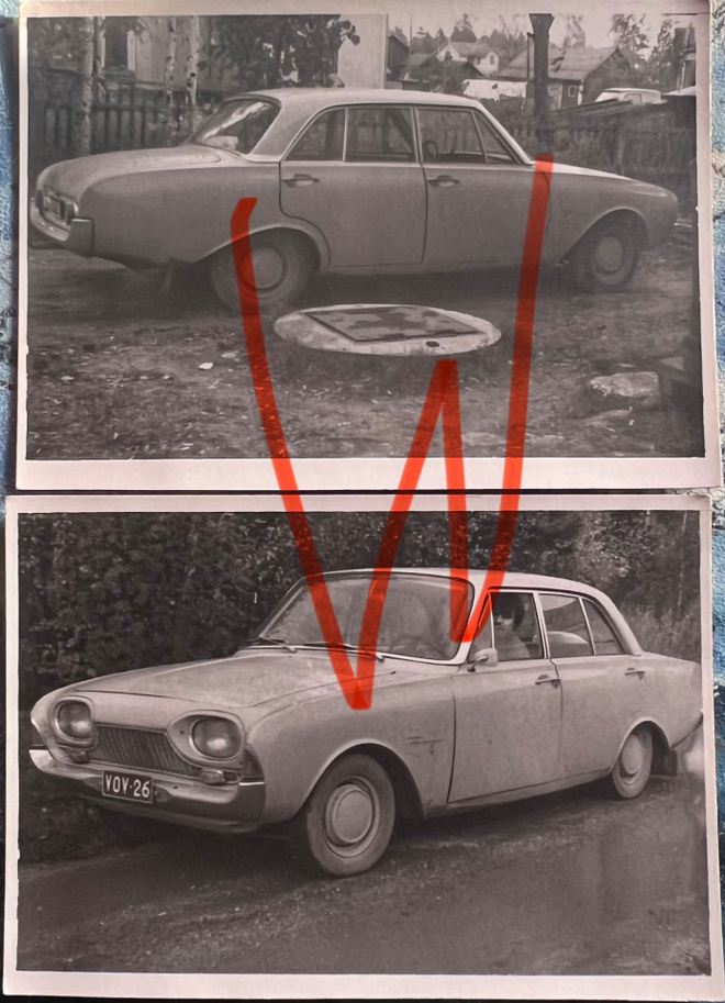 Valokuva 2 kpl Ford Taunus 17 M