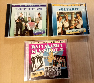 CD 20 Suosikkia  (kts kuvista)