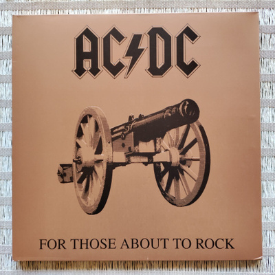 AC/DC - FOR THOSE ABOUT TO ROCK LP