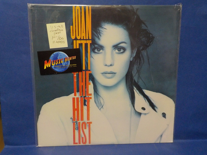JOAN JETT - THE HIT LIST M-/EX U.S -90 CARROLLTON PRESS LP