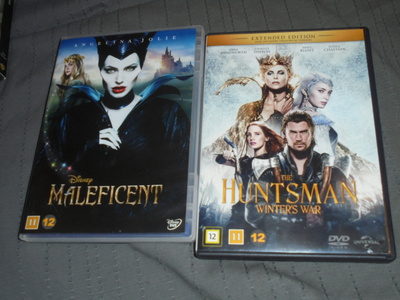 DVD The Huntsmana Winter War & Maleficent