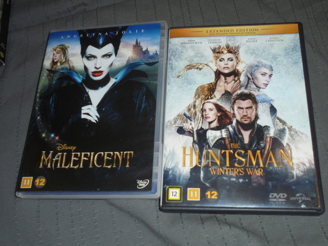 DVD The Huntsmana Winter War & Maleficent