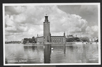 Ruotsi - Tukholma Stadshuset