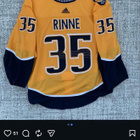 Pekka Rinne Nashville gameworn paita playoffs - pikkukuva 2