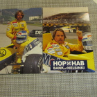 Keke Rosberg 2 postikorttia. Team Williams. - pikkukuva 1