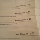 Audi 100, 200 Virtapiirikaaviot 35, 50-59 - pikkukuva 2