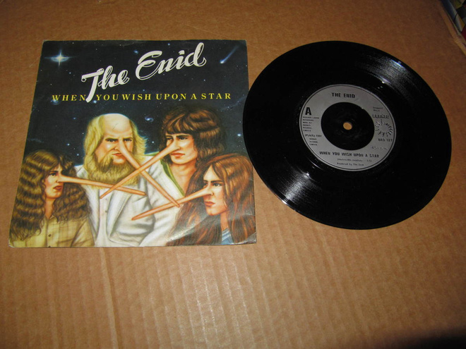 The Enid 7" When you wish upon a star,PS v.1981 NIMMARIT