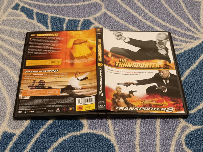 The Transporter 1 & 2 DVD