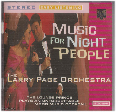 Larry Page Orchestra - Music for night people - CD