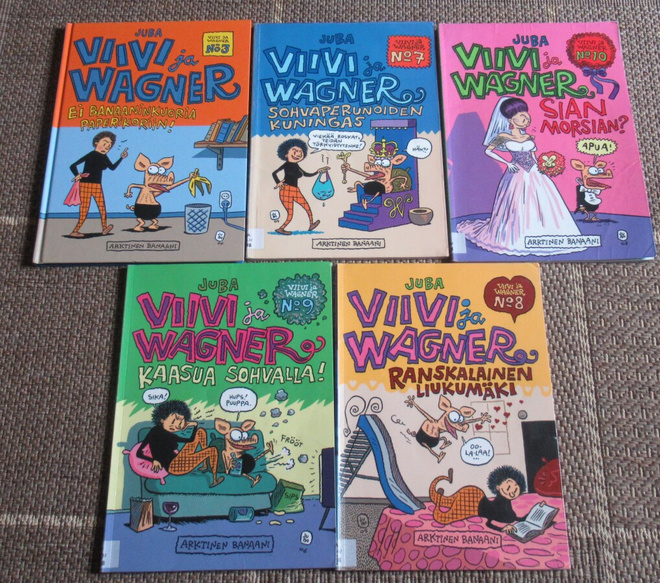 Viivi ja Wagner 5 kpl:n kasa