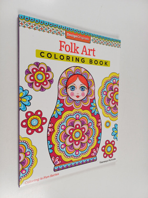 Thaneeya Mcardle : Folk Art Coloring Book
