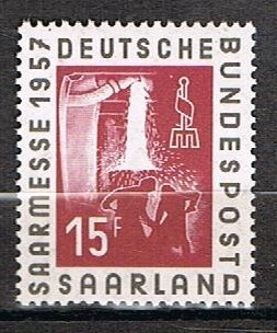 L-Saksa Saarland 1957 - Messut ++