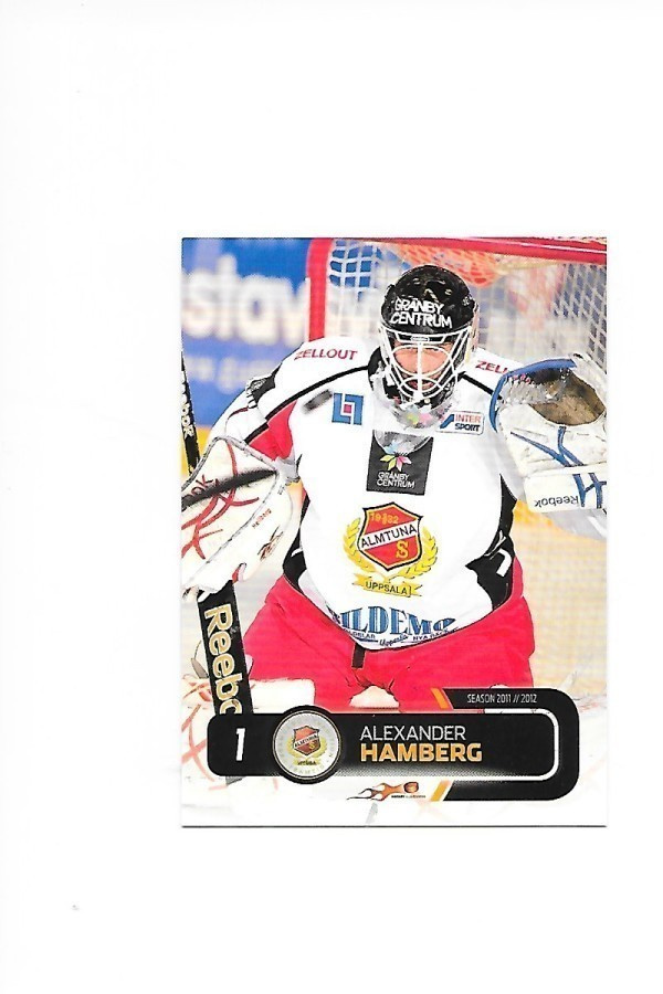 2011-12 Allsvenskan #9 Alexander Hamberg Almtuna MV