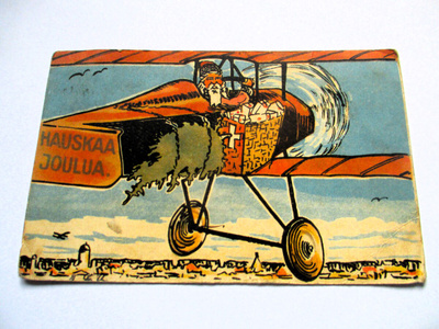 Hauskaa Joulua - n 1920 Ypäjänkylän rivil.