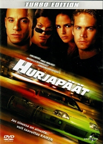 Hurjapäät - The Fast and the Furious turbo edition (DVD)